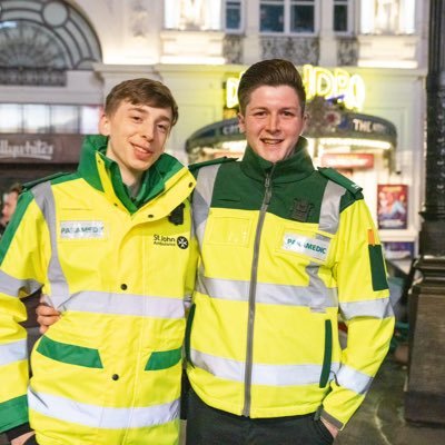 St John ambulance volunteer, paramedic, Camp America participant, medic, horse rider, cyclist, hatzola Paramedic