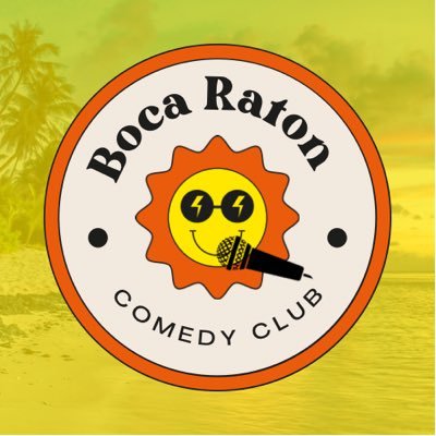 Outdoor patio comedy open mic at Eat District, east of Boca Raton