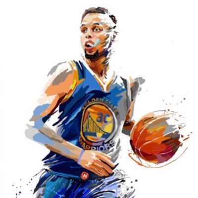 a collection of hand painted avatars of professional basketball players by @EAngel96