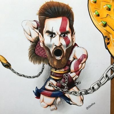 FC Barcelona, PlayStation, Argentina, God of War, Messi.