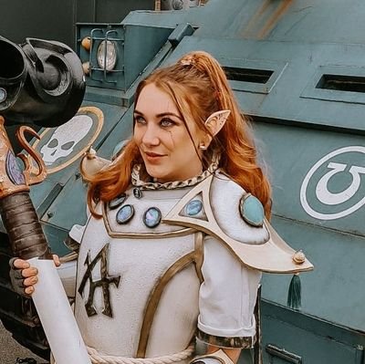 Warhammer nerd building cosplay. An actual elf (but secret hobbit.) Getting strong to become a Stormcast.