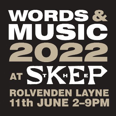 One-day poetry and music festival in Kent, Saturday 11 June 2022. We're back ❤️ Come along!