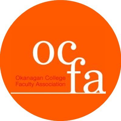 OCFA represents 300+ faculty of Okanagan College. It serves to maintain, improve, and promote the working conditions and academic freedom of its members.
