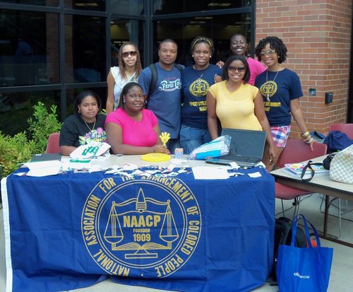 The NAACP College Chapter of Kentucky State University, representing Region III! Fired up and ready to go!