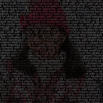 musfirahhamid's profile picture. Documenting my journey to becoming a self taught web developer Learning||Building||Tweeting #100DaysOfCode