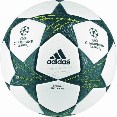 This website contains description of soccer balls in various official football tournaments.