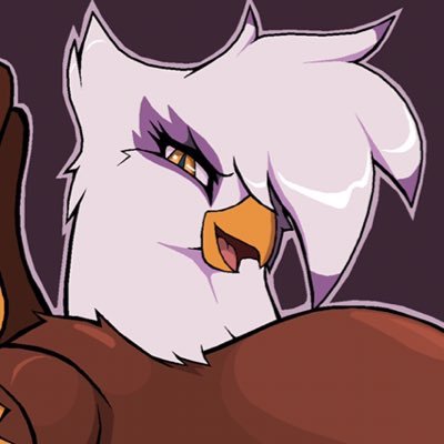 she is a gryphon that is a bit of a tomboy and best friends with rainbow dash and doesn’t let anything bother her.  (MLPRP)