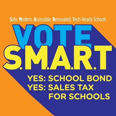 Guilford County: Vote YES & YES on May 17 to support our schools with the $1.7 billion school bond and fraction of a penny sales tax to help repay the bond.