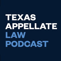 Texas Appellate Law Podcast(@TexAppLawPod) 's Twitter Profile Photo
