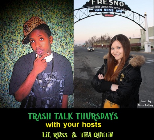 TRASH TALK THURSDAYS Every Thursday @8:00pm (West Coast time)  We are a radio station that brings you underground Hip Hop & CRAZY topics and more ...