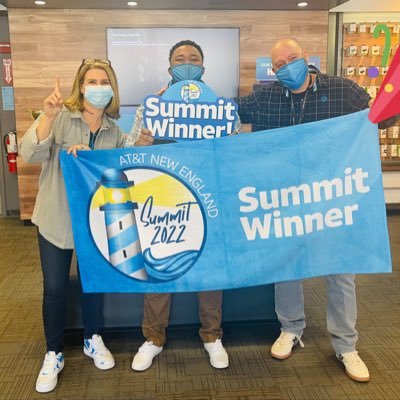 ChazSanchezAtt's profile picture. Att 2021 Summit Winner!! ASM in Waterbury Mall - AT&T Team Colors Model