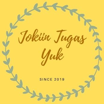 Kami hadir menawarkan jasa joki tugas-tugas anda dengan sebaik-baiknya. Chat WA : 08385899143 
(back up account : @jokitugas1313)
FAST RESPONSE