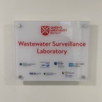 QUB Wastewater based epidemiology laboratory @QuBelfast @QUBbioscience