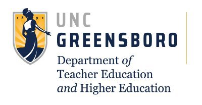 Official Twitter of the department of Teacher Education and Higher Education at UNCG