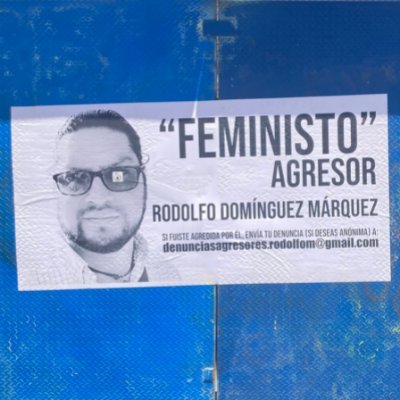 #SomosMuchas Rodolfo Domínguez Márquez #FeministoAgresor
Espacio seguro para tu denuncia #YoSiTeCreo 
Denuncias: denunciasagresores.rodolfom@gmail.com o DM