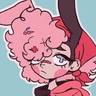 harlequin_draws's profile picture. Caspian Marie (or just call me Cas!)
25, he/they, Storyboard artist + full-time bunny appreciator♡♡