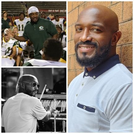 Crest High School DB Coach, Percussionist, Director of Community Engagement at Cleveland Community College. Gardner-Webb University Grad.