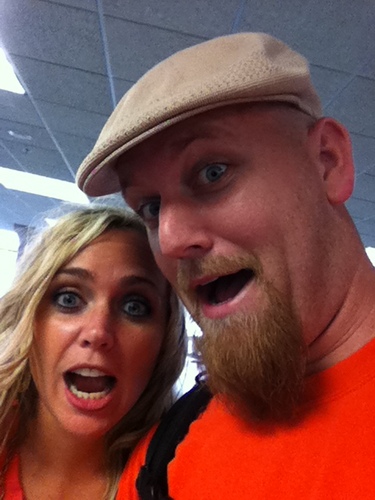 I'm bald, bearded, and my wife would say beautiful. I like to repeat what wise people say to make people think I'm smart.