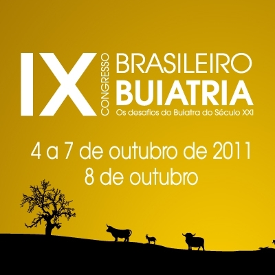 IX Congresso Brasileiro de Buiatria, de 4 a 8 de outubro em Goiânia-GO. A Buiatria cuida de aspectos relacionados à saúde e produção de animais ruminantes.