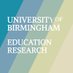 Education Research at Birmingham (@UoBEdResearch) Twitter profile photo