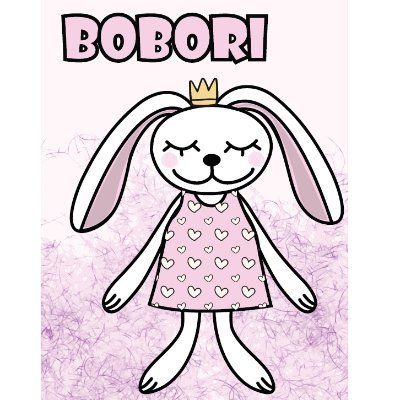 Hello, I'm a little bunny. My name is Bobori. we have many friends.Designed by miramira designer a famous brand of children's clothing in Thailand.