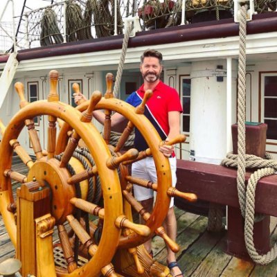 ⚓ Welcome on board.Salty old sea dog, happy when cruising!