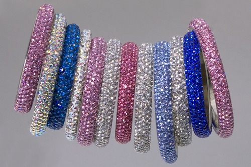My Crystal Bangles sells accessories such as: custom swarovski crystal bangles, fashion belts, bangles, earrings, purses, evening bags and much more.
