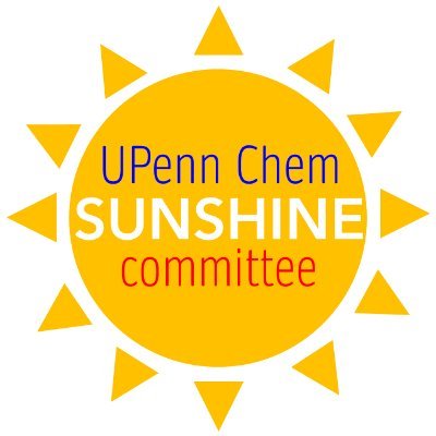 The Chemistry Sunshine Committee is the volunteer community event planning club of the Department of Chemistry at the University of Pennsylvania.