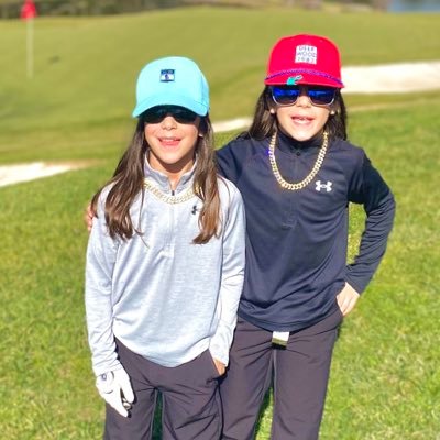 Twin Golf Studs - 10 yr old twins BFF’s until it’s tournament time. page managed by @GabrielleFarzan