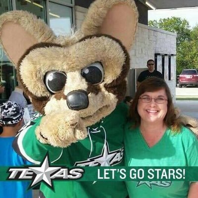 Be Loud! Wear Green! Go STARS!⭐️🏒🥅  Love God, my husband and family, America, and the Stars!