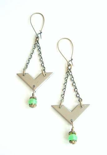 Handmade jewelry with vintage charm.