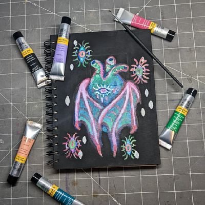 ✨ Dark Fantasy Comic Creator 🗡️
Non-binary | ♍ | Goth 🦇
Harkøth's Blood 🫀🗡️🩸: https://t.co/f5UdR0lOVp