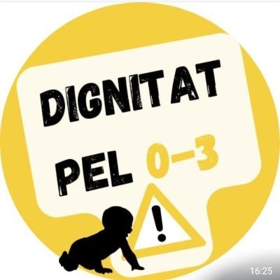 Plataforma de denúncia. Nascuda després de moltes trobades/reflexió al voltant de la situació de l'etapa 0-3 a les Escoles Bressol de Barcelona.
#DignitatPel03