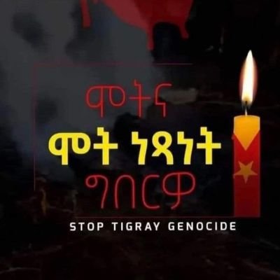 tigray is in man made famine 
and genocide it needs food not drones bombing