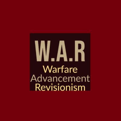 The official Twitter Account of the Warfare, Advancement, and Revisionism Podcast

Spotify: https://t.co/VkU1xVuPGA