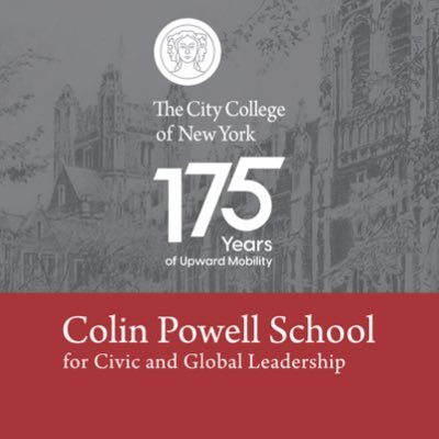 *Official Twitter Account* Colin Powell School, CCNY. Transforming the World's Most Diverse Student Body into Tomorrow's Global Leaders