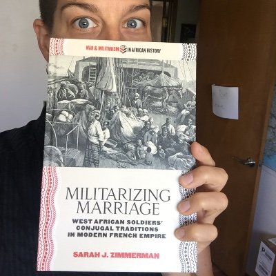 Historian, Author of #MilitarizingMarriage @OhioUnivPress, Madame Présidente of @frenchcolonial, BCDSS fellow @DependencyBonn, Find me @sjzimmerman on bsky