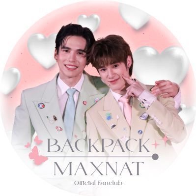 @backpack_maxnat Official TH ver2 🎒✨ | Support @mmaxmaxxxx & @natasittttt ꕀ #พี่แม้กน้องณฐ ❤️ #MaxNat 🤍 #MaxNatFanart 🎨 ⋆｡˚#นิ่งเฮียseries ·͜·♡