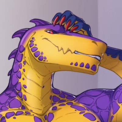 SpittorX's profile picture. Purple slit loving lizzy.