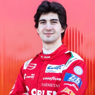 Italian racing driver competing in WEC with Prema ORLEN Team in LMP2 class