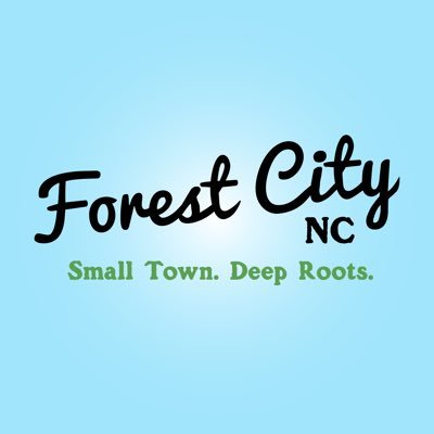 The official Twitter of the Town of Forest City, North Carolina. Small Town. Deep Roots.