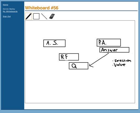 Real-time collaborative whiteboards for distributed teams! Built and run by @derickbailey