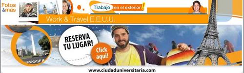 Ciudad universitaria ofrece experiencias laborales y Académicas en el exterior, Work and Travel USA, Work and Travel Argentina.  http://t.co/N1JRzJTKPI
