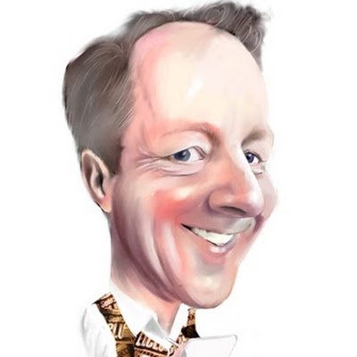Digital caricaturist working at Live events