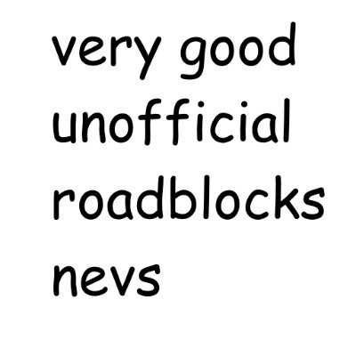 this is not official roblox news