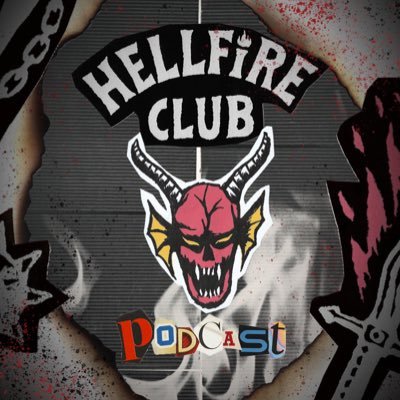 hellfireclubpod's profile picture. a podcast hosted by @fadedharrington and @joycelhopper where we break down everything stranger things. tune in to join the club. 👹