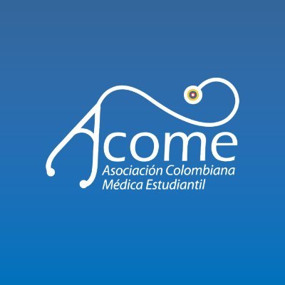 Esta es la cuenta oficial de la Asociación Colombiana Médica Estudiantil, Acome.