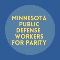 MN Public Defense Workers for Parity(@MNPubDef4Parity) 's Twitter Profile Photo