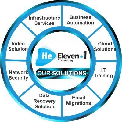 He-Eleven.1 Consulting is an Information Technology firm with the vision to bring the use of technology to enhance productivity for Corporate Organizations...