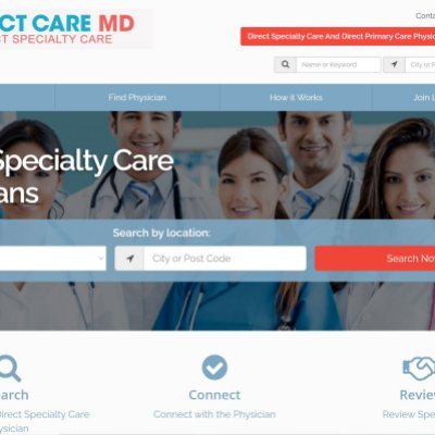 A business directory designed to increase visibility to direct speciality and direct primary care pratices. Designed to connect both patients and physicians.